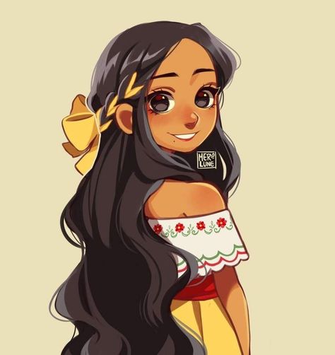 Cartoon Girl, Black Hair, The Story, Wattpad, Hair, Black