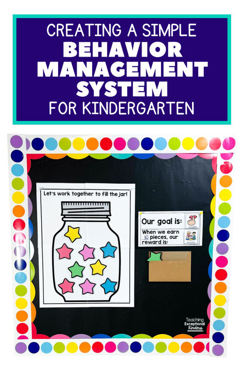 A behavior management system for kindergarten doesn't have to be complicated to be effective! In fact, it's the simple behavior management that is usually the best option for kindergarten classroom management. In this post, I'm sharing tips for creating a simple system for managing behavior in kindergarten that you'll be able to stick with for the whole year! Behavior Charts For The Classroom, Kindergarten Behavior Management, Toddler Behavior Management, Kindergarten Behavior, Kindergarten Classroom Management, Behavior Management System, Classroom Management Elementary, Behavior Incentives, Teaching Classroom Management