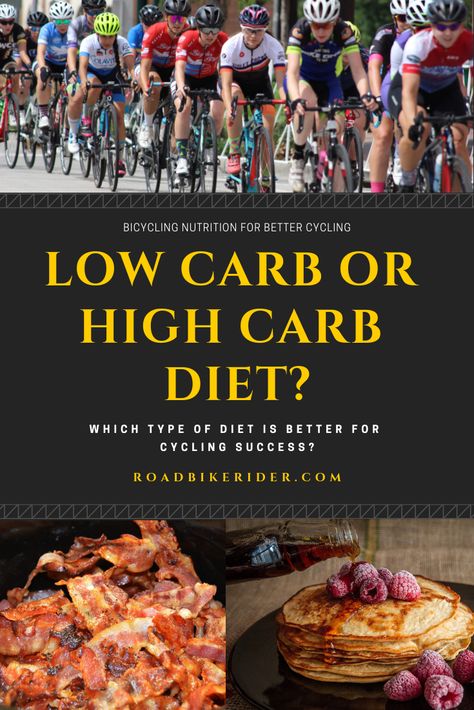 Which type of diet will help you perform better as a cyclist? #cyclingtips #cyclingadvice #cyclingmyths #cyclingequipment #cycling #bicycling #bicycletouring #bicycle #roadbikerider Cycling Nutrition, Cycling Diet, High Carb Diet, Types Of Diets, John Hughes, Cycling Tips, 300 Calories, High Carb, High Fat Diet