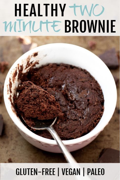 Microwave Brownie Healthy, Brownie Healthy, Cake Microwave, Banana Bread Mug, Breakfast Brownies, Protein Mug Cake, Healthy Brownie, Brownie In A Mug, Healthy Brownies