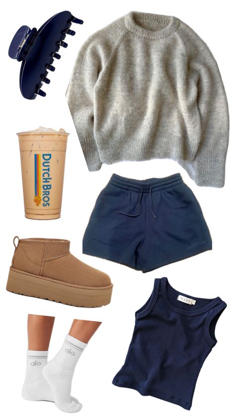 cozy fall outfit autumn sweater shorts uggs coffee fall aesthetic warm claw clip cute outfit fit check grwm outfit inspo fall Sweater Shorts Outfits, Coffee Fall Aesthetic, Coffee Fall, Sweater Shorts, Short Uggs, Autumn Sweater, Outfit Autumn, Cozy Fall Outfits, Fall Aesthetic