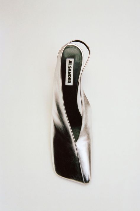 Jill Sanders, Jill Sander, Shoe Inspo, Silver Accessories, Jil Sander, Sanders, Sock Shoes, Shapewear, Me Too Shoes