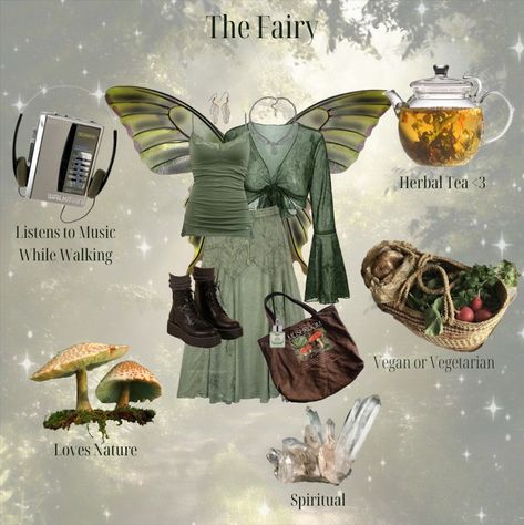 Cute Cottagecore Outfits, Spiritual Outfits, Goblin Fairy, Manifest Quotes, Fairy Core Aesthetic, Fairy Grunge Aesthetic, Trilogy Tour, Forest Core, Fairycore Aesthetic