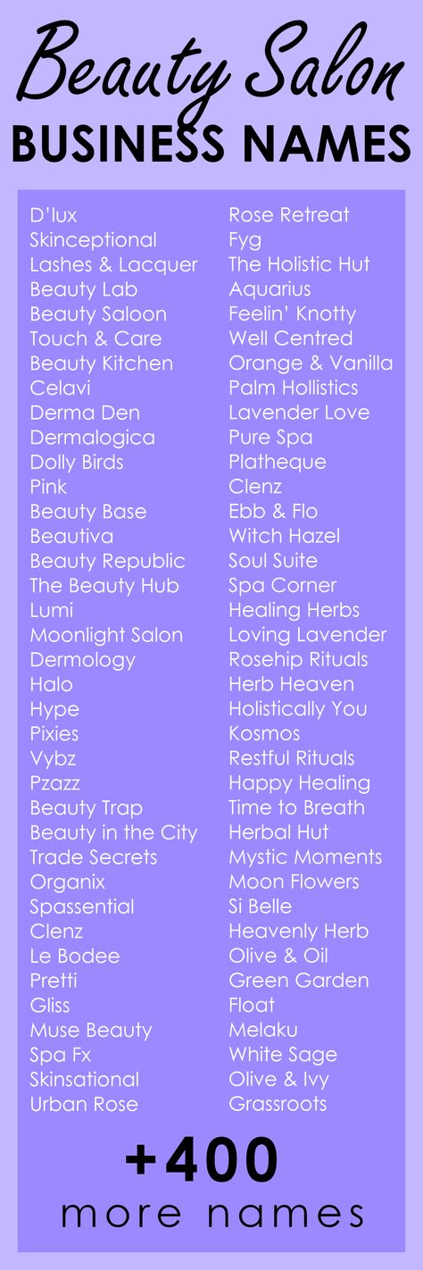 a list of business names for a beauty salon Beauty Online Shop Name Ideas List, Beauty Saloon Names Ideas Unique, Business Name Ideas Unique Beauty, Cosmetology Name Ideas, Hairstylist Business Name Ideas, Saloon Names Ideas Unique, Salon Names Ideas Creative, Luxury Names For Business, Beauty Bar Names