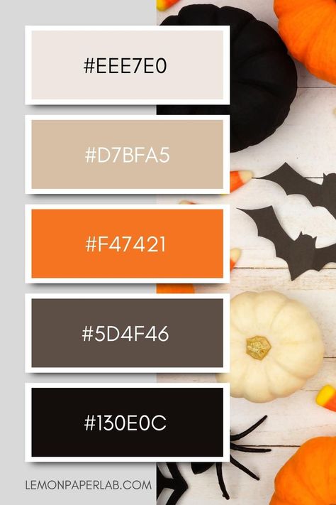 Halloween Color Palette, W Pictures, Types Of Aesthetics, Halloween Decor Diy, Color Palette Ideas, Halloween Color, Hex Color Palette, Color Schemes Colour Palettes, Palette Ideas