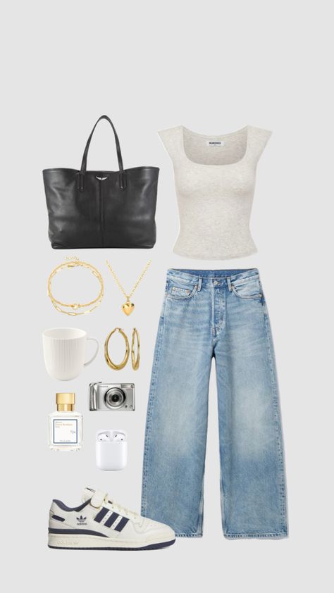 Vibes Outfit, Beauty Vibes, Outfit Inspo Casual, Mode Ootd, Stockholm Fashion, Simple Trendy Outfits, Cute Everyday Outfits, 가을 패션, Cute Simple Outfits