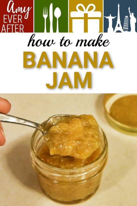 Banana Preserves, Canned Recipes, Banana Jelly, Canning Jams, Banana Curry, Herb Blends, Canning Jam Recipes, Banana Jam, Recipes Banana