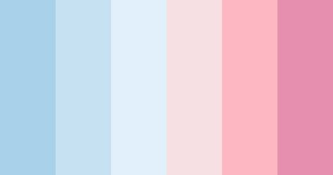 Candy Cotton, Hexadecimal Color, Cool Color Palette, Color Palette Challenge, Pink Color Schemes, Blue Palette, Color Palette Pink, Blue Color Schemes, Blue Colour Palette