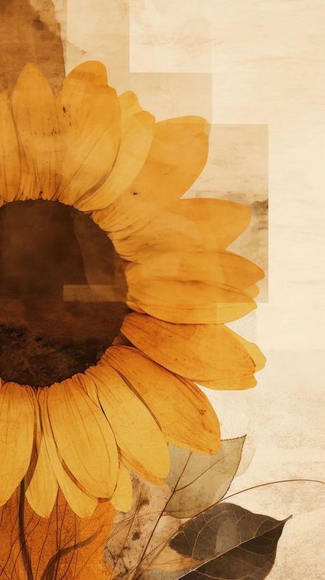 Sunflower painting plant art. | free image by rawpixel.com / Boom Wall Art Image, Sunflower Wallpaper Sunflower Wallpaper Aesthetic, Abstract Sunflower Art, Sunflower Wallpaper Aesthetic, Sunflower Wallpaper Iphone, Sunflowers Aesthetic, Flores Aesthetic, Yellow Aesthetic Wallpaper, Sunflower Aesthetic