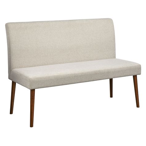 Loveseat For Dining Table, Dining Loveseat, Nook Dining Set, Curved Table, Dining Sofa, Small Dining Area, Cozy Spot, Rectangle Dining Table, Armless Loveseat