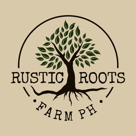 Rustic Logo Projects | Photos, videos, logos, illustrations and branding on Behance Roots Logo, Road Logo, Rustic Logo, Chicken Cages, Rustic Stone, Logo Project, Branding Mood Board, Project Photo, Typography Logo