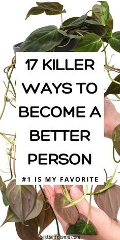 These tips and ideas are all about how to become a better person. They are sure to help you seriously with self-improvement and also with overall life improvement. #changeyourlife #selfimprovement #lifeimprovement #howtobeabetterperson #becomeabetteryou Become A Better Person, How To Become Happy, How To Be A Happy Person, Personal Growth Motivation, Personal Growth Plan, Better Person, Life Improvement, Positive Self Affirmations, Mental And Emotional Health