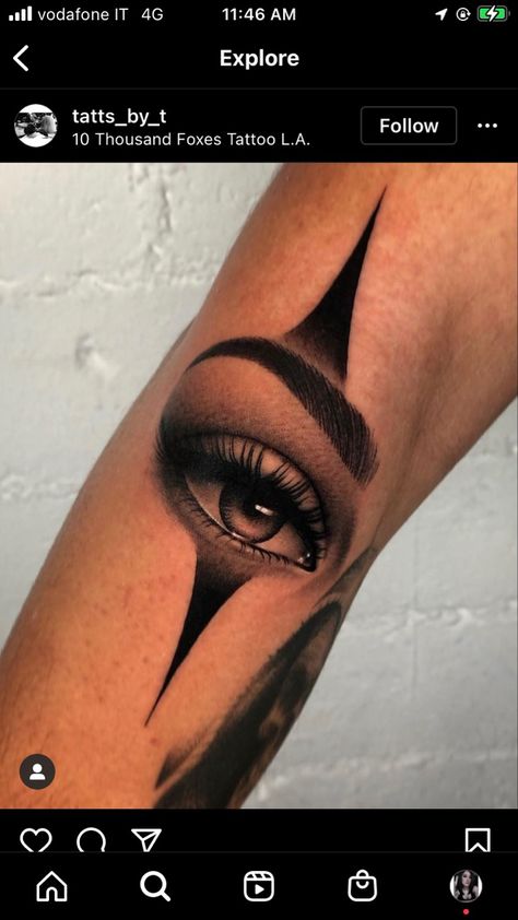 Evil Eye Tattoo Realistic, Payasa Eye Tattoo, Chicano Eye Tattoo, Gf Eyes Tattoo, Eyes Tattoo Men, Eye Tattoos For Women, Girlfriend Eyes Tattoo, Payasa Tattoo, Ojo Tattoo