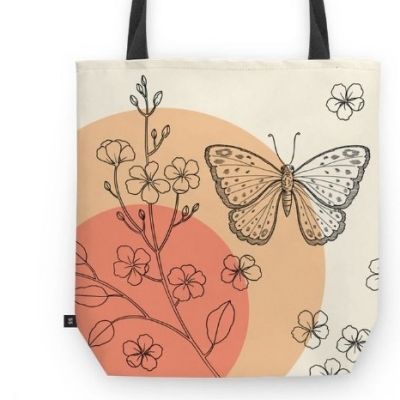 Canvas Bag Decorating Ideas, Hand Painted Canvas Bags, Cute Acrylic Painting Ideas, Canvas Bag Painting Ideas, Cute Acrylic Painting, Diy Fabric Purses, Tote Bag Painting Ideas, Bag Painting Ideas, Linoleum Printing