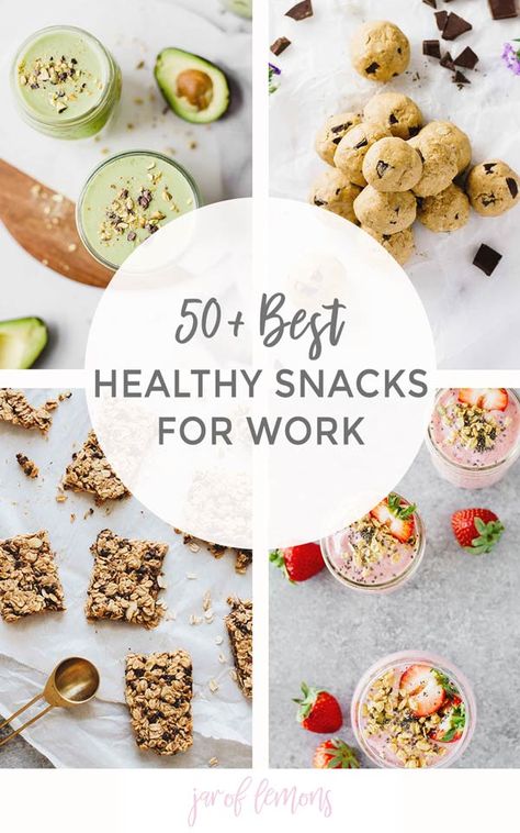 Healthy Snacks For Work, Jar Of Lemons, Healthy Snacks To Buy, Best Healthy Snacks, Healthy Work Snacks, Good Healthy Snacks, Snacks For Work, Healthy Snacks Easy, Healthy Muffins