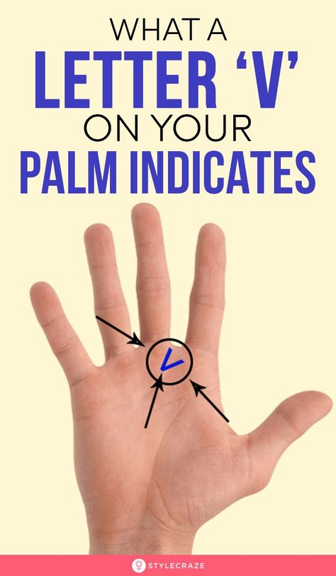 What A Letter ‘V’ On Your Palm Indicates: Interestingly, there’s a particular line in the palm of your hands that can tell you if being a millionaire or having a smooth love life is your destiny or not! This special line is V-shaped. To know more keep reading. #Treding #Palm Palm Signs Of A Witch, Palm Reading Charts For Beginners, Hand Reading Palms, Palm Reading Love Line, Basic Palm Reading, Hand Lines Meaning, Hand Astrology, Palm Reading Lines, Palm Reading Charts