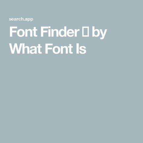 Font Finder 🔎 by What Font Is Font Finder, Monogram Tattoo, Font Maker, Postcard Mockup, Image Font, Text Generator, Popular Fonts, Font Graphic, The Font