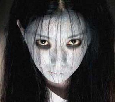 Ghost, Makeup, Hair, Black, Make Up