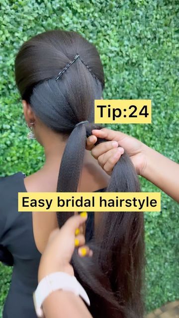 💓NaviSathish💓 on Instagram: "Tip :24 Easy bridal hairstyle ♥️ Follow us for more videos ♥️♥️ @navis_bridal_makeover For class registration and bridal bookings contact us 9788884001" Bridal Hairstyles Videos, Homemade Dresses, Pre Bridal, Homemade Dress, Simple Mehndi Designs Fingers, Bridal Makeover, Jasmine Dress, Bridal Hairstyle, Simple Mehndi