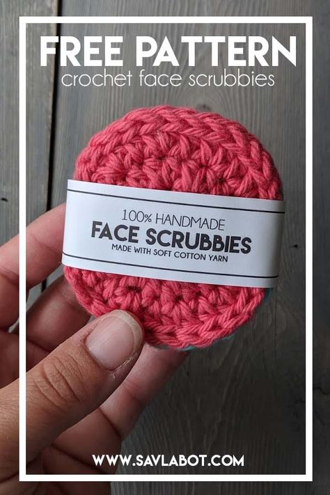 Crocheted Face Cloths Free Pattern, Face Washcloth Crochet Pattern, Crochet Scrubbers Pattern, Crochet Face Washer, Crochet Pattern Scrubbies, Round Crochet Scrubby Pattern, Free Crochet Pattern Face Scrubbies, Cotton Scrubbies Pattern, Crochet Face Scrubbies Packaging