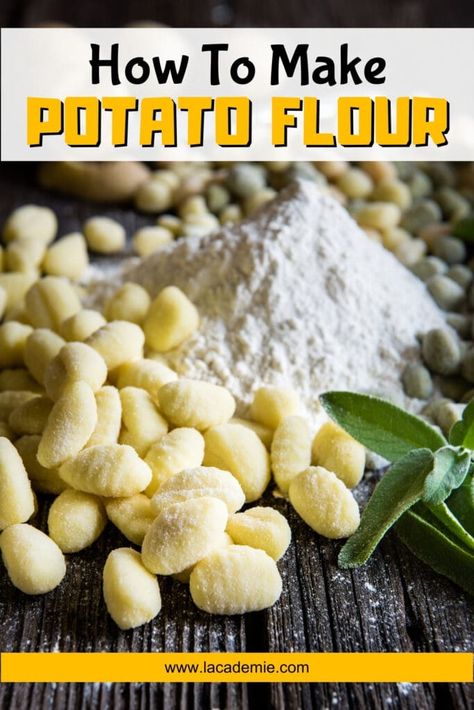 Grinding Flour At Home, How To Make Potato Flour, Potato Flour Recipes, Diy Flour, Survival Recipes, Make Flour, Dehydrate Potatoes, Dehydrating Food Storage, How To Make Flour