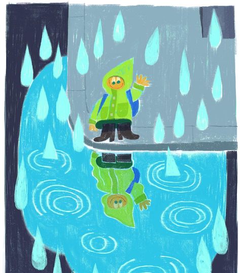 @williereal on Instagram: ““i like when it rains. big puddles form and open windows to the wobbly world. hi wobbly me!”” When It Rains, Open Window, Concept Art, Illustration Art, Snoopy, Kids Rugs, Fictional Characters, On Instagram, Instagram