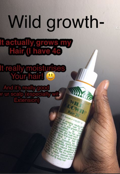 Hi these r facts about wild growth it really is a good oil u should try it ! 😃👍🏾🙌🏾💕 Clean Hygiene, Wild Growth Hair Oil, Wild Growth, Hair Care Growth, Growth Hair, Big Bottle, Wild Hair, Best Oils, Hair Growth Oil