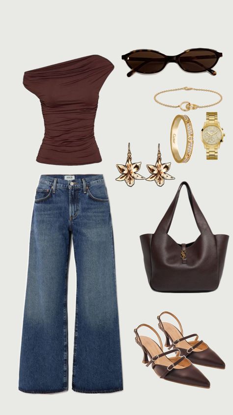 #sade #outfits #ootd #brown #sadegirl Outfit Inspo Casual, Ropa Diy, Fashionista Clothes, Outfits Verano, Outfit Inspo Fall, Mom Outfits, Lookbook Outfits, Cute Casual Outfits, Outfit Inspirationen