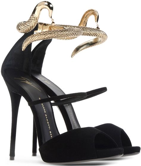 Zanotti Heels, Heels Aesthetic, Giuseppe Zanotti Heels, Classy Shoes, Giuseppe Zanotti Shoes, Leather Platform Sandals, Spike Heels, Giuseppe Zanotti, Black Sandals