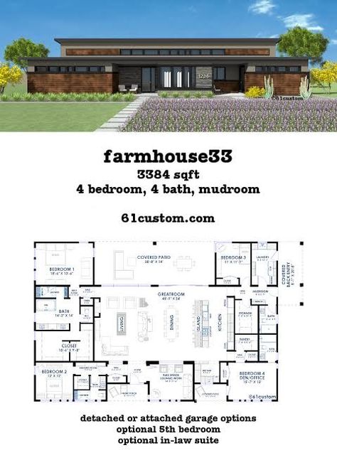 Farmhouse Floor Plans, Courtyard House Plans, Kitchen Floor Plans, Interior Vintage, Cabin Interiors, Farmhouse House, Farmhouse Plan, Courtyard House, House Plans Farmhouse