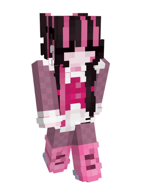 Minecraft Skins Monster High, Draculaura Minecraft Skin, Strawberry Shortcake Minecraft Skin, Cute Pink Minecraft Skins, My Melody Minecraft Skin, Y2k Minecraft Skin Template, Vampire Minecraft Skin, Cute Mc Skins, Minecraft Skin Outfits