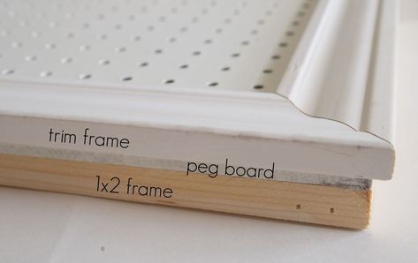 Diy Peg Board, Office Desk Organization, Peg Boards, Baby Room Organization, Globe Decor, Office Crafts, Gallery Wall Frames, Craft Rooms, Craft Room Storage