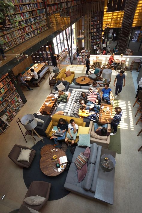 Bookstore Design, Board Game Cafe, Library Cafe, Study Cafe, Game Cafe, Outfit Office, Bookstore Cafe, Coffee Home, Coffee Shop Interior Design