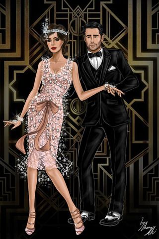 My Bucket of Ice-Cream Post 16: Stepping into The Great Gatsby #Fashion #Arab #Luci #Relationships #Illustrations #IceCream #Fustany Gatsby Dress Code, Great Gatsby Outfit, Gatsby Fashion, Gatsby Party Outfit, Gatsby Outfit, Style Année 20, Idda Van Munster, Great Gatsby Theme, Carnaval Costume