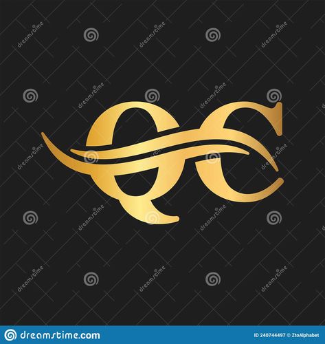 Qc Logo, Wave Typography, Minimal Font, Font Illustration, Letter Design, Luxury Logo, Cleveland Cavaliers Logo, Monogram Letters, Lettering Design