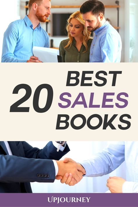 Staying on top of your game is the number rule specially if you are into sales. Learn useful tips from UpJourney's 20 Best Sales Books to read, as recommended by sales and business experts. #sales #business Best Sales Books, Sales Books To Read, Sales Books, Top Business Books, Sales Development, Entrepreneur Books, Sales Skills, Books To Read For Women, Top Reads