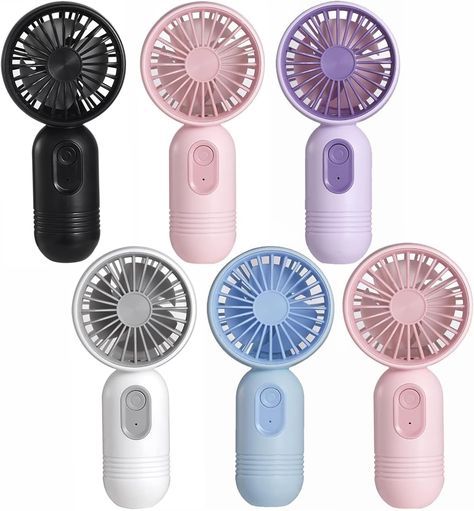 PRICES MAY VARY. 【Compact Size】-- This cute little fan measures only 5.2x2.5x1.6 inch and weighs 3oz, so you can put it in your pocket or bag. No matter where you go, it’s the perfect summer companion to keep you cool while traveling, queuing, or exercising. 【Powerful Wind & 3-Speeds Setting】-- With built-in copper brushless motor, this small fan is powerful enough to generate a strong wind. Mini fan has three adjustable wind speeds; just press the power button to change the setting. 【Rechargeab Men Office, Man Office, Travel Finds, Handheld Fan, Personal Fan, Fairy Wands, Office Outdoor, Small Fan, Portable Fan