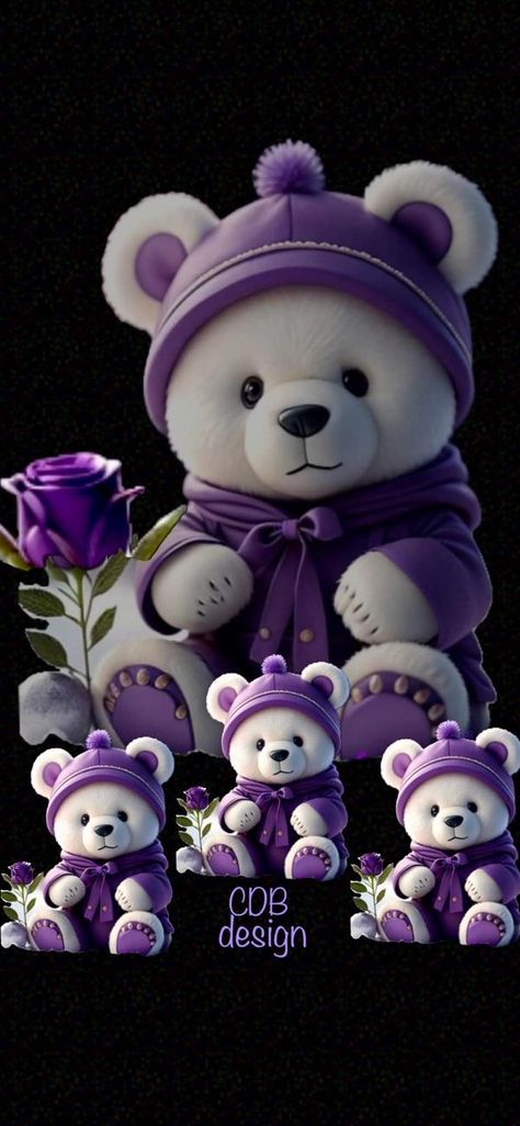 Royal Loyal Purple Peeps Club💜💜💜 | 💜Sending lots of Teddy love your way | Facebook Purple Teddy Bear Wallpaper, Teddy Bears Wallpaper, Teddy Love, Bears Wallpaper, Purple Teddy Bear, Teddy Bear Wallpaper, Mini Pony, Bear Wallpaper, Purple Wallpaper