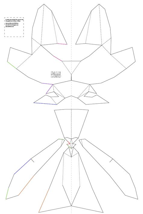 3d Wolf Mask Template, Fox Mask Template Free Printable, Therian Mask Tutorial Cardboard, Cardboard Mask Template Free Printable, Kitsune Mask Template, Red Fox Therian Mask Ideas, Cardboard Wolf Mask, Therian Mask Diy, Cardboard Fox Mask