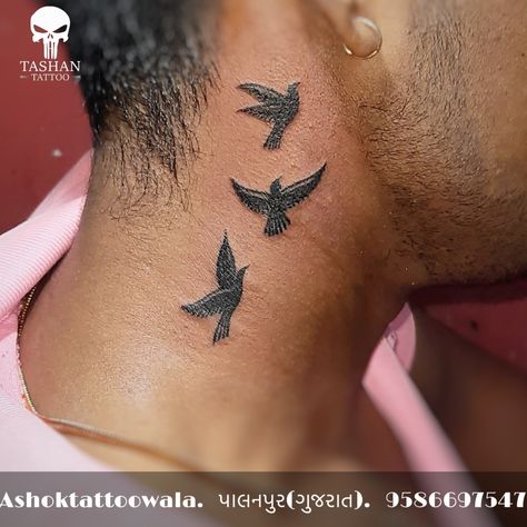 TashanTattoo
AshokTattooWala
S.20. Tirupati plaza
Opp. New bus stand
Near gd modi collage
Palanpur (gujrat)
9586697547
9687533310 Dove Neck Tattoo, Arrow Tattoo Arm, Tato Realis, Bird Tattoo Neck, Hairdresser Tattoos, Tattoo Birds, Bird Tattoos Arm, Wrist Band Tattoo, Bird Tattoo Men