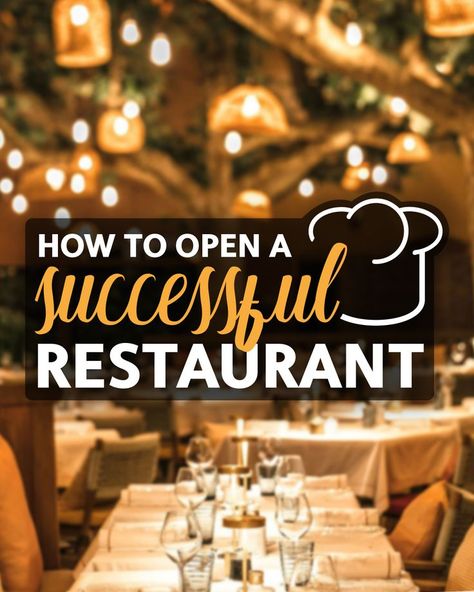 Are you starting the restaurant business? Here are the steps to check out! #foodserviceindustry #restaurantsupply #restaurantequipment Small Restaurant Plan, Small Restaurant Ideas, Start A Restaurant, Restaurant Business Plan, Small Restaurant Design, Starting A Restaurant, Chef Jobs, Restaurant Plan, Food Business Ideas