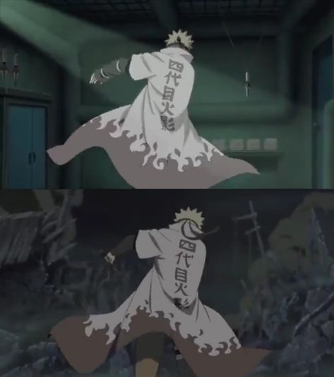 Minato, Naruto - The Hokage Cloak from Road to Ninja: Naruto the Movie Hokage Cloak, Minato Hokage, The Hokage, Minato Namikaze, Naruto The Movie, Naruto Uzumaki, Cloak, The Movie, Anime Funny