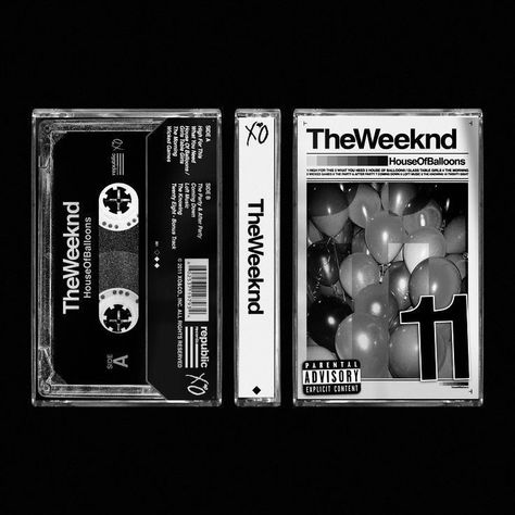 The Weeknd Album Cover, Teal Van Doren, Tape Projects, House Of Balloons, Wicked Game, Van Doren, 11th Anniversary, The Weeknd, Star Girl