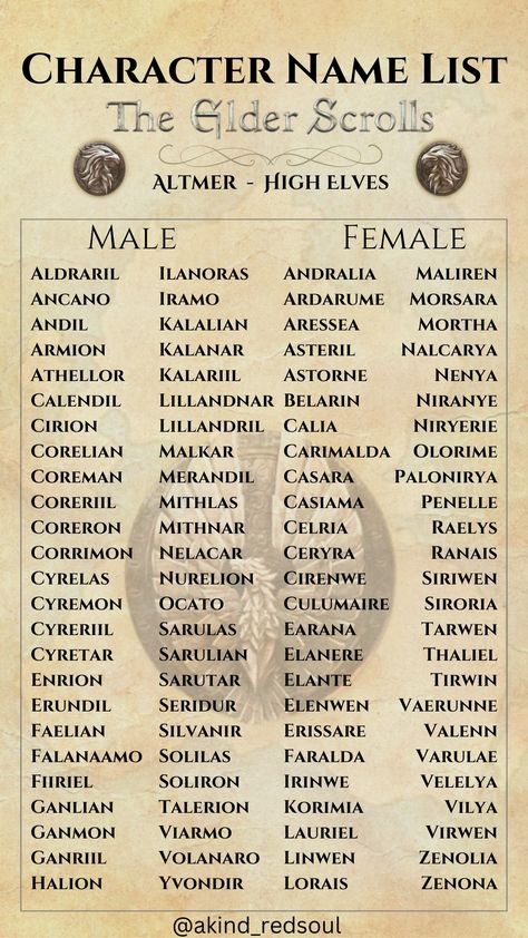 Druid Names Dnd, Fantasy Species Names, Fantasy Currency Names, Dnd Npc Names, Npc Names Dnd, Royal Character Names, Dragon Names Ideas Male, Skyrim Names Female, Evil Fantasy Names