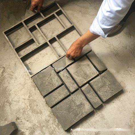 Faster shipping. Better service Path Floor Mould, Concrete Stone Molds, Paver Molds, Diy Path, Stone Road, Concrete Stepping Stones, Concrete Patio Designs, Driveway Paving, Floor Molding