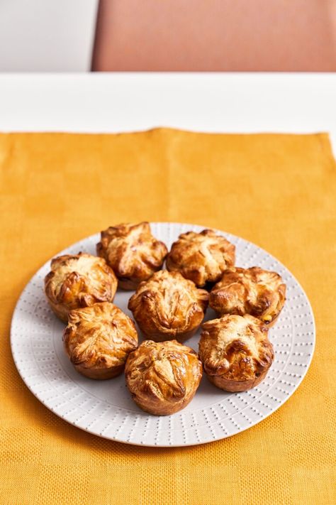 Nadiya Hussain's Swedish-Style Meatballs Recipe | Cook Once, Eat Twice Individual Pie Recipes, Leftover Corn, Cook Once Eat Twice, Individual Pie, Nadiya Hussain, Curry Pasta, Salad Cake, Individual Pies, Blue Cheese Sauce