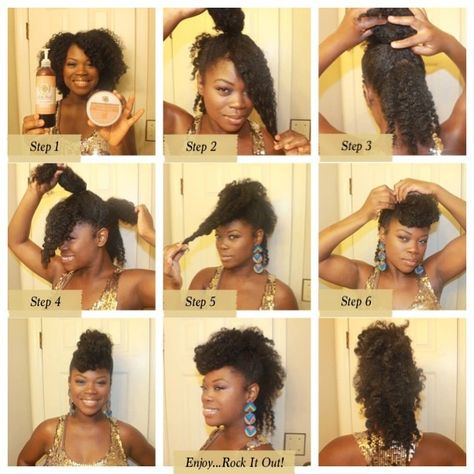 NATURAL FROHAWK 1950 Hairstyles, Fro Hawk, Natural Updo, Natural Path, Cabello Afro Natural, Black Hairstyle, Braiding Styles, Natural Hairstyle, Beautiful Natural Hair