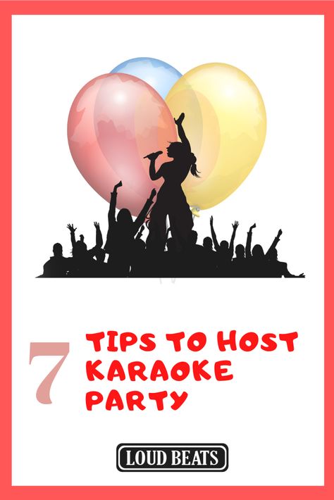 Karaoke Birthday Party Aesthetic, Karaoke Games For Adults, Karaoke Games Ideas, How To Host A Karaoke Party, Karaoke Decorations Party Ideas, Backyard Karaoke Party, Neon Karaoke Party, Karaoke Set Up, Diy Karaoke Setup