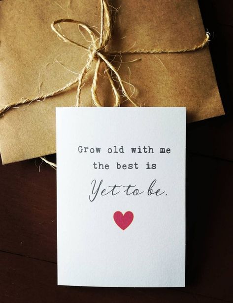 Heartfelt Affection: A Valentine's Day Card Valentines Card Message, Card Boyfriend, Grow Old With Me, Girlfriend Card, Holiday Cards Handmade, Anniversary Cards For Husband, Valentine Messages, Card Messages, Sweet Message