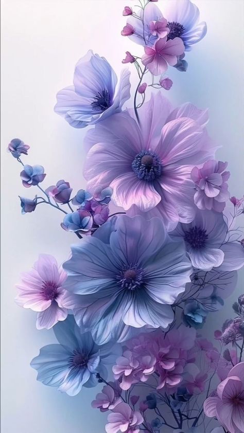 Purple Flowers Wallpaper, Wallpaper Cantik, Floral Wallpaper Iphone, Flowers Photography Wallpaper, التصميم الخارجي للمنزل, Floral Wallpaper Phone, Pretty Phone Wallpaper, Lovely Flowers Wallpaper, Flower Iphone Wallpaper